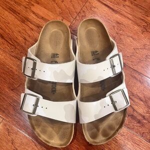 Birkenstock Arizona Birko-Flor - Desert Soil Camo Sand